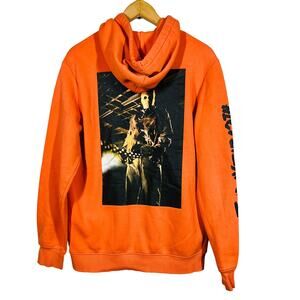 H&M x WB Friday the 13th Hoodie Sweatshirt Orange Long Sleeve Casual - S